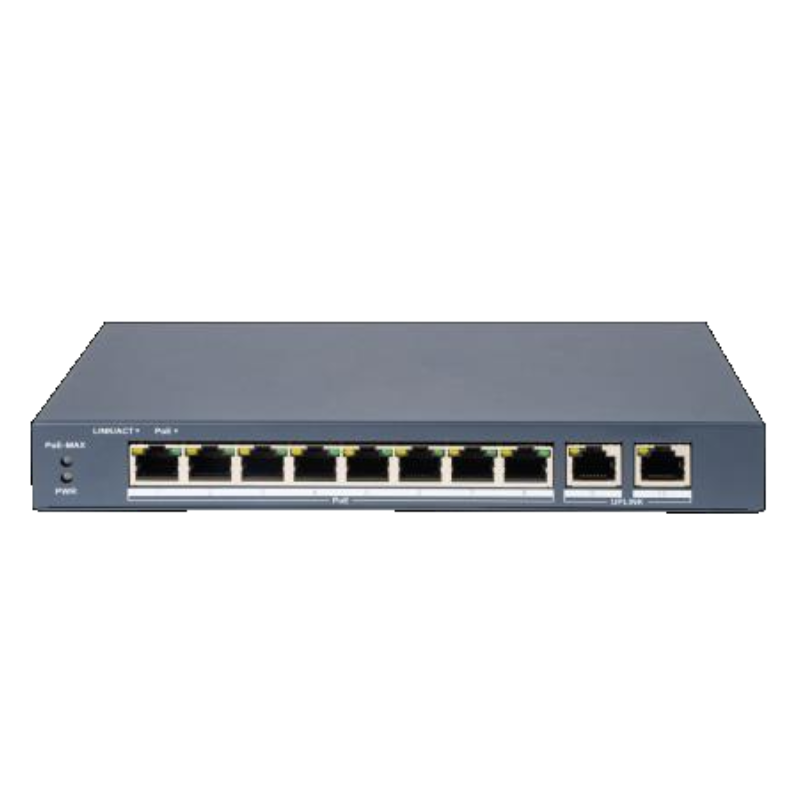 海康威视 DS-3E1510SPT-80W-E V4 云管千兆PoE交换机（中功率）