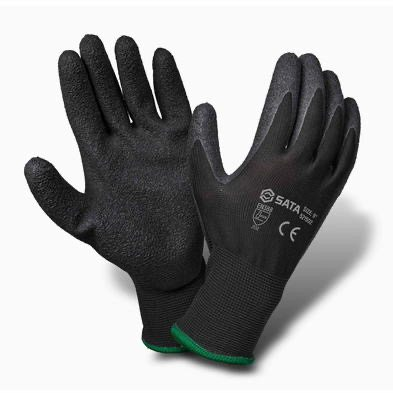 世达 PPE521502-9  13针天然乳胶工作手套