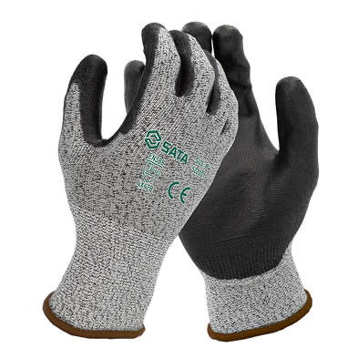 世达522001-8  PPE  PU涂掌防切割手套-B级