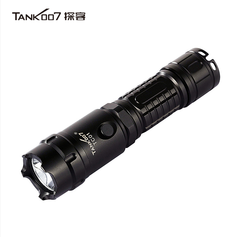 TANK007 TC01警用手电筒-黑色