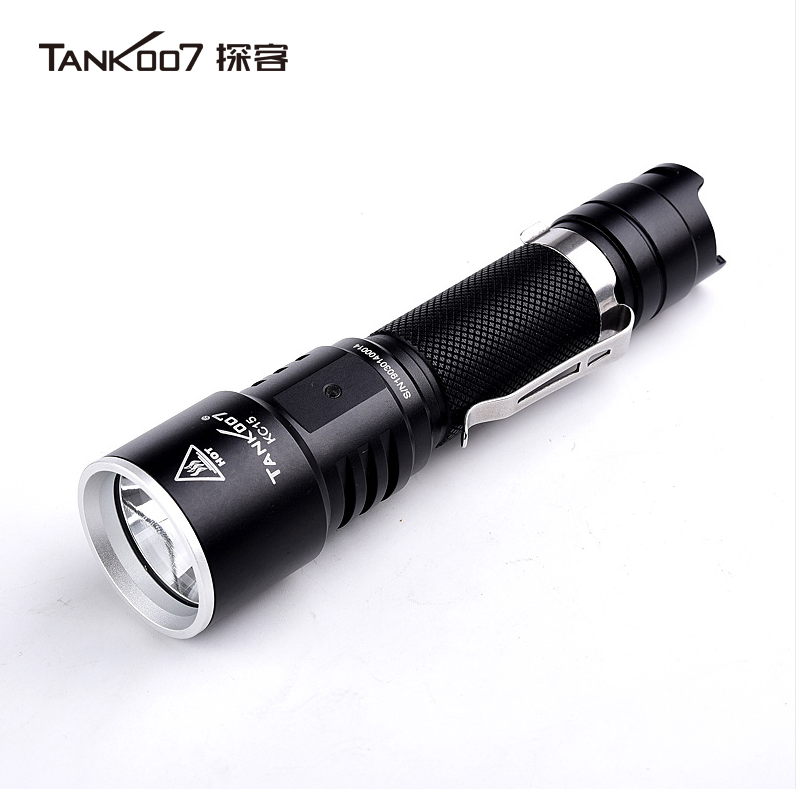 TANK007 KC15 强光手电筒-18650电池