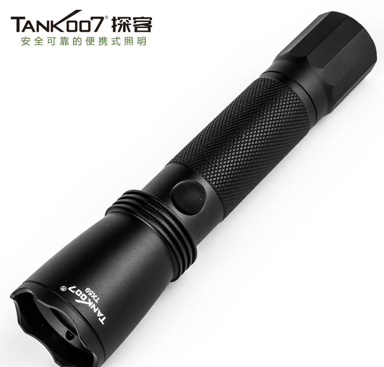 TANK007 TX59 直充防爆手电筒-18650电池