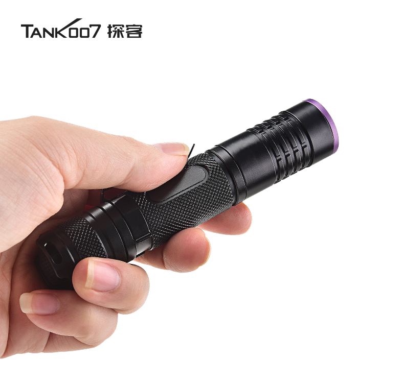 TANK007 K9A5通用型紫光手电-18650电池