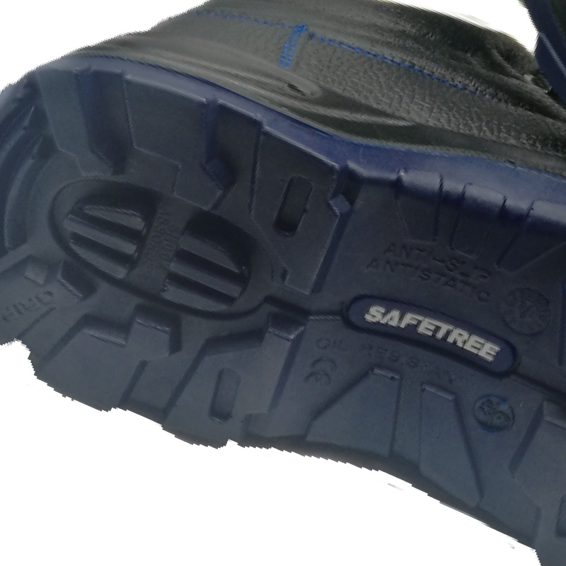SAFETREE PSLB305B 中帮聚氨酯大底工业安全劳保鞋