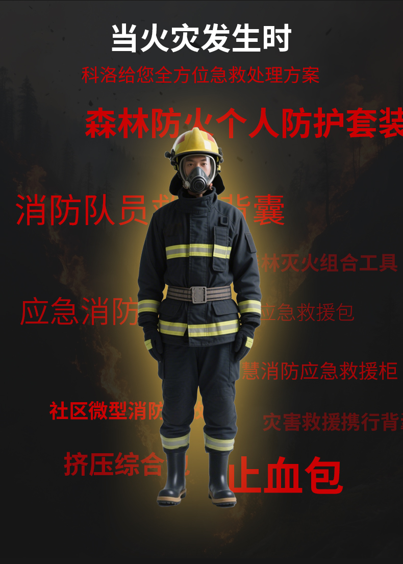 科洛 YJ-XF003A 灾害救援携行背囊 单位：套--