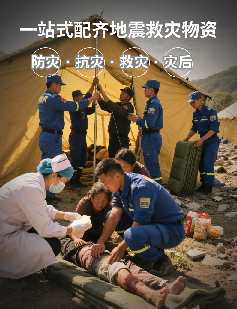 科洛 YJ-DZ001A 地震救灾包 单位：套--