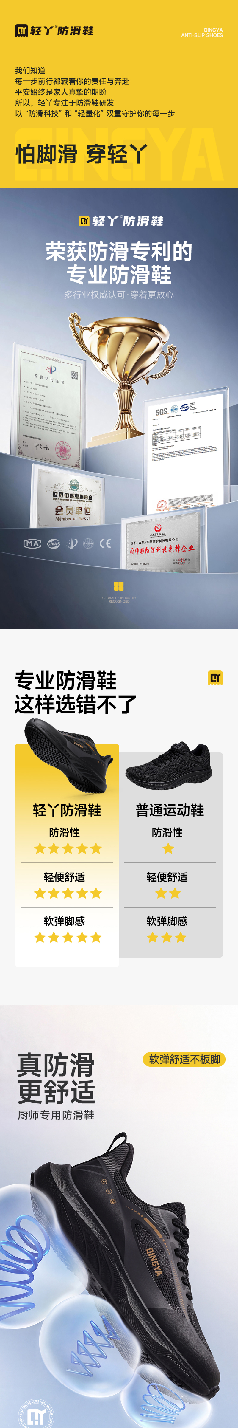 轻丫 C079 防滑SR-39