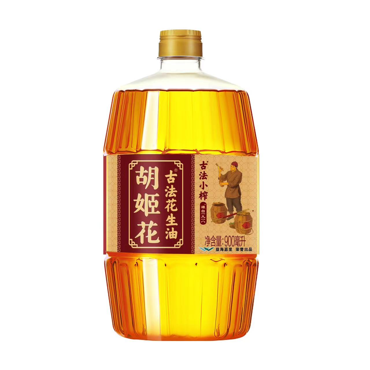 胡姬花 古法小榨 花生油900ml