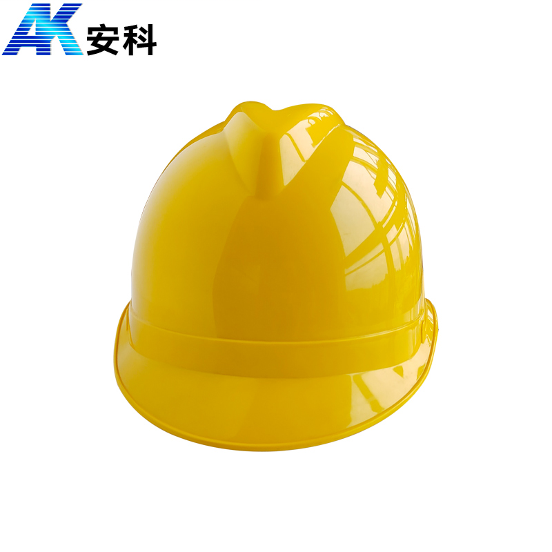 安科 ABS 建筑施工安全防护帽 V型-黄色
