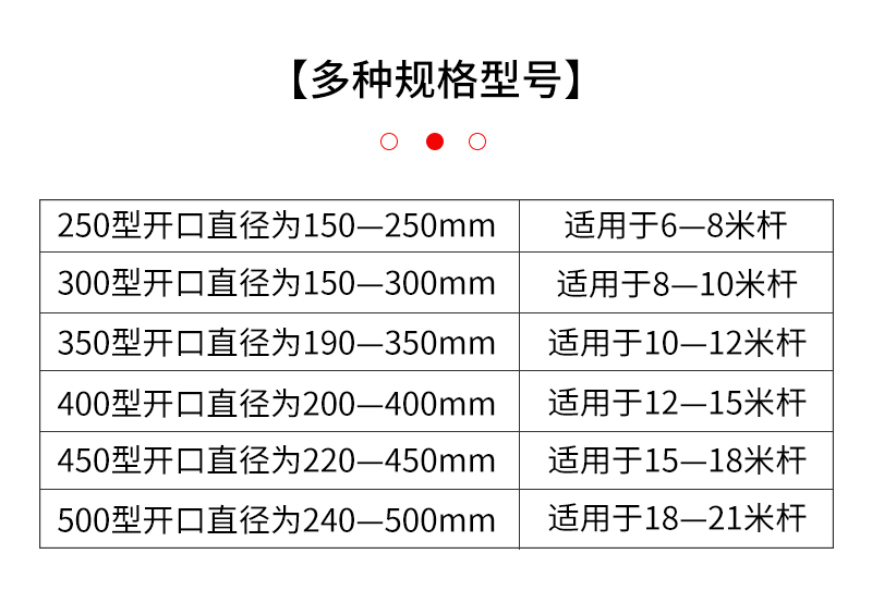 安科 电力登高脚扣 电工脚扣爬杆器 250型-600型 单位-套-250型