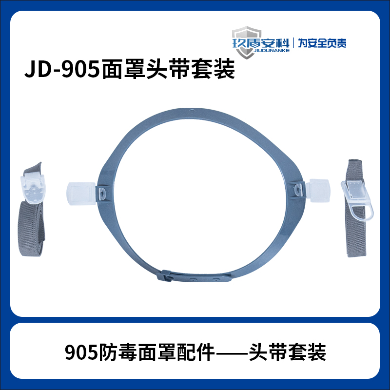 JIUDUNANKE/玖盾安科 905头带头圈配件 半面罩头带头圈连接件套装-其他 - JIUDUNANKE/玖盾安科