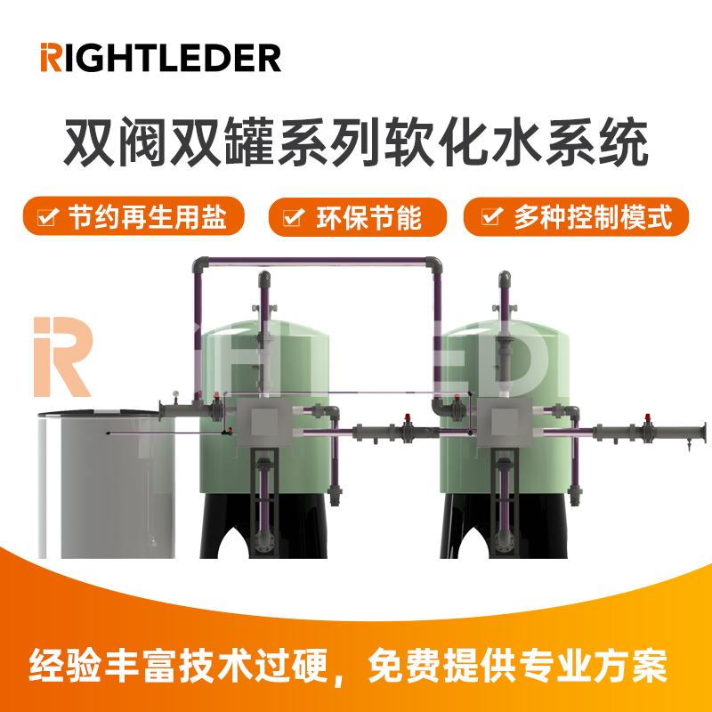 莱特莱德（RIGHTLEDER）  RL-BZ-RH-30S-01 双阀双罐软化水系统 全自动软化水设备