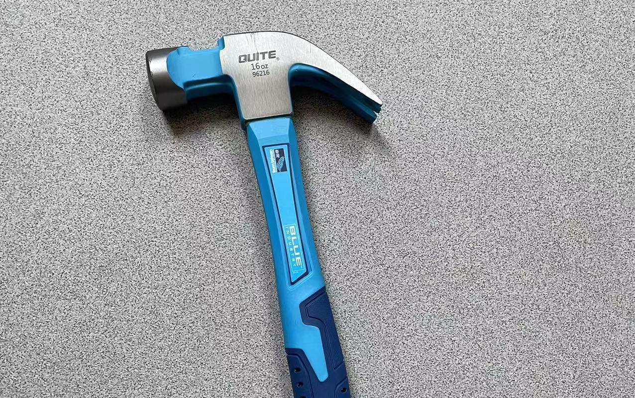 奇特工具 96210  280g工业级双色包胶手柄羊角锤-280g