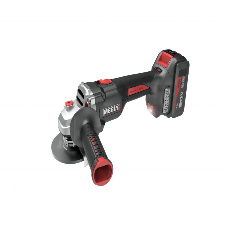 美力 MT600 无刷锂电角磨机 100mm 20V4.0Ah 双电
