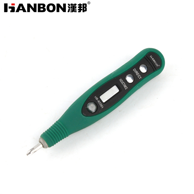 汉邦 82201 专业级数显两用测电笔 智能感应 绝缘测电