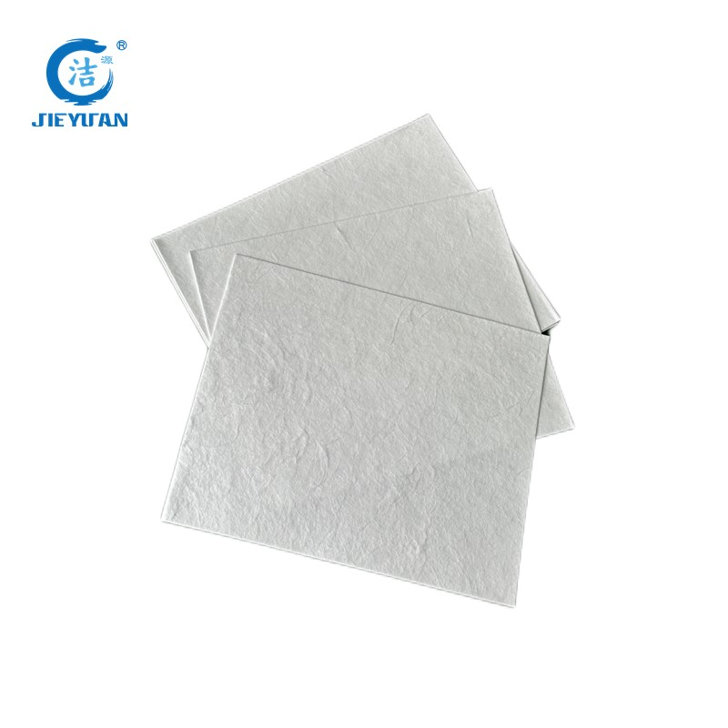 洁源 PP25040B 普通吸油片500X400X2MM100片/箱工业吸油纸72升吸油毛毡-片状