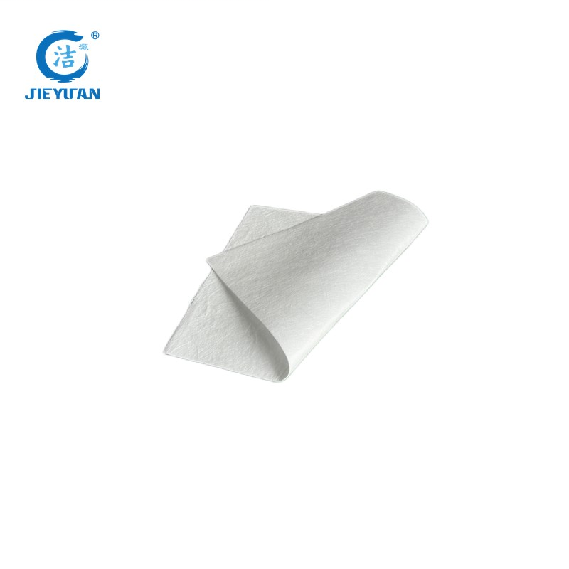 洁源 PP25040 普通吸油纸500X400X2MM200片/箱工业吸油片144升吸油毛毡-片状