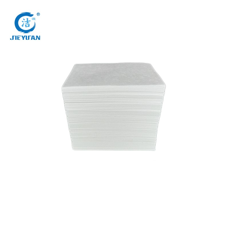 洁源 PP25040 普通吸油纸500X400X2MM200片/箱工业吸油片144升吸油毛毡-片状