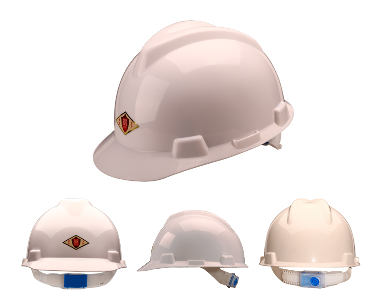 唐丰 V型PE 安全帽-红色