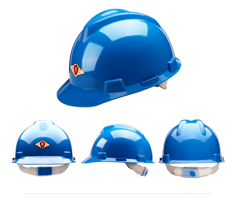 唐丰 V型PE 安全帽-红色