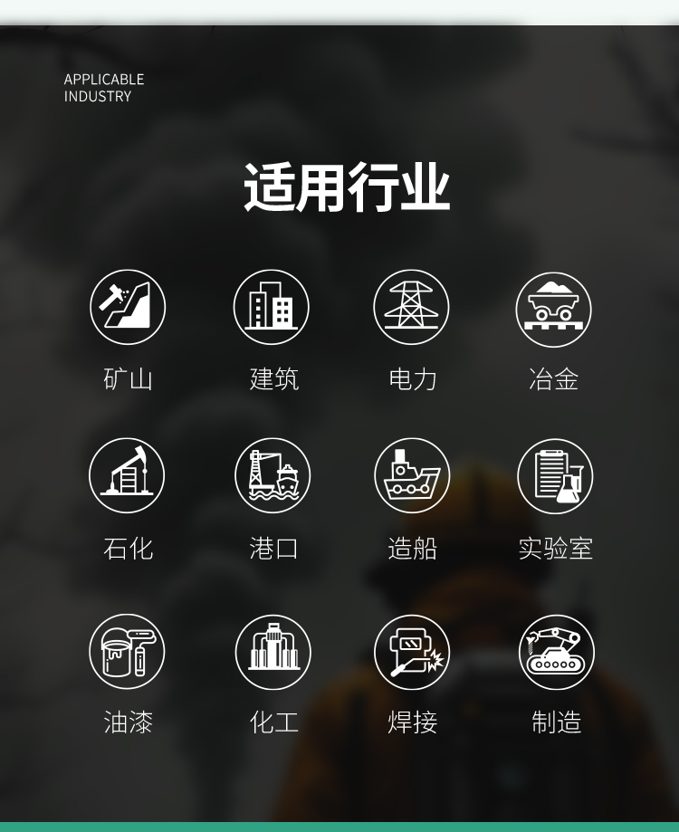 唐丰 TF双罐 半口罩-半面罩