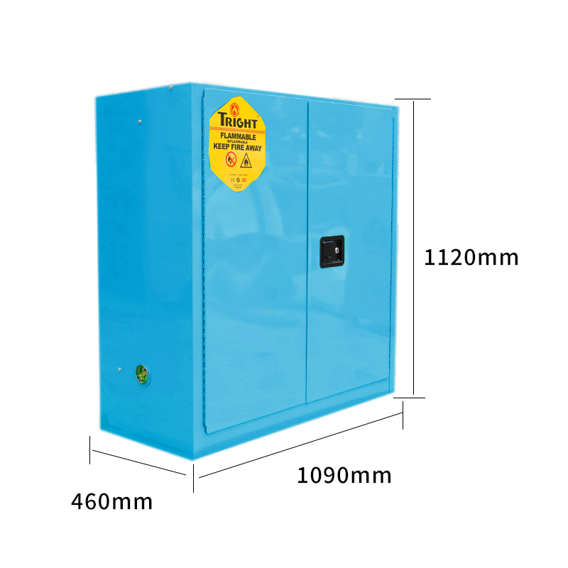 钛汭Tright 防爆柜 30加仑 TF0300B 防火柜 蓝色化学品柜