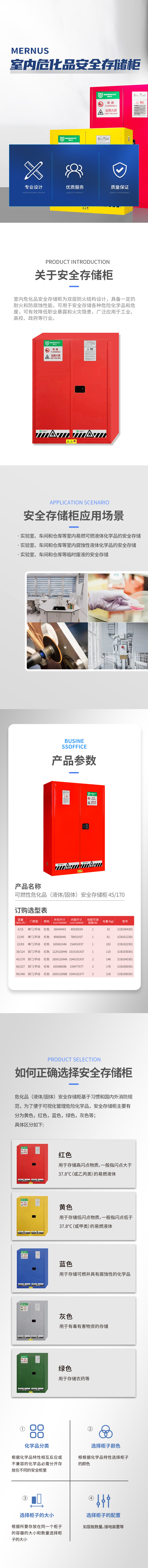 Mernus美安士 1CB1045301 45加仑-红色