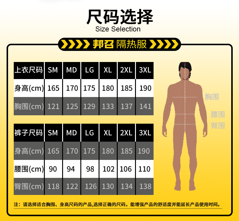 邦召 FGR-F-DN1000 消防隔热防护服 消防专用可防1000℃辐射热分体式耐高温阻燃隔热服-L
