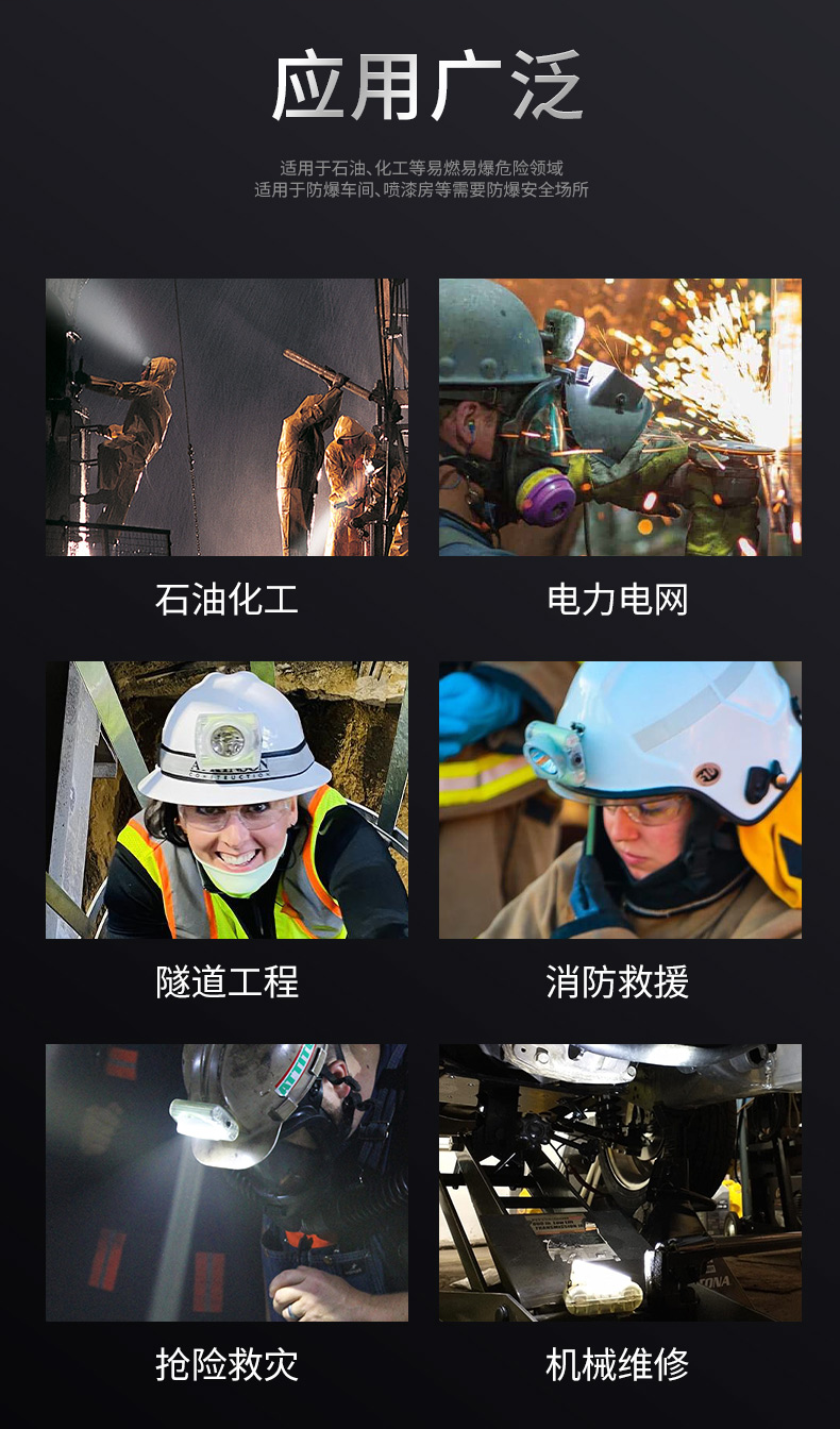 WISDOM WISDOM LAMP 3A L3A 应急救灾国家防爆认证工业照明灯 适用仓库加油站消防巡检-LED