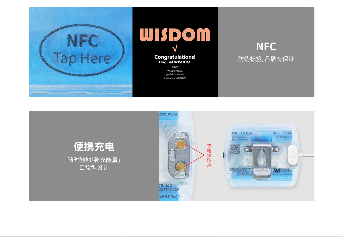 WISDOM KL2.5LM（A） LED矿灯煤安认证头灯-LED