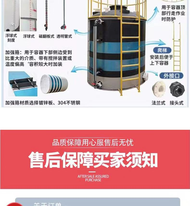中润 PT200 立式塑料水塔 加厚食品级牛筋储水罐水箱-白色