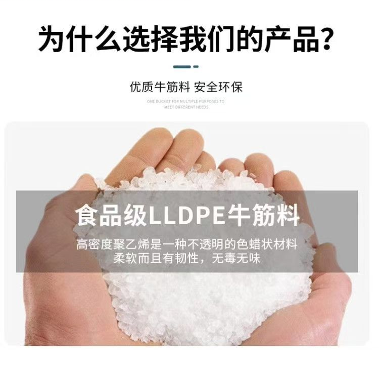 中润 K1000 加厚平底方箱 塑料牛筋方箱发酵酿酒养殖腌菜储水桶-白色