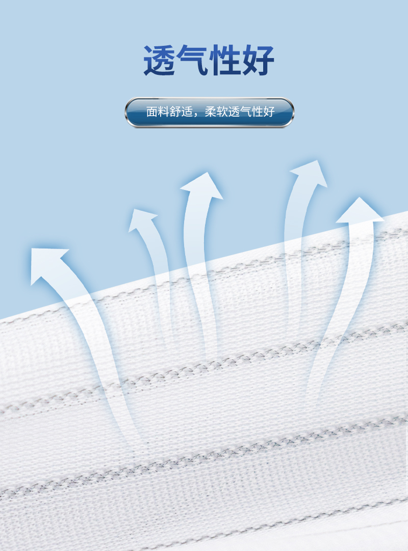 康惠洁 防静电条纹手套 条纹手套 均码 20只 1包-均码