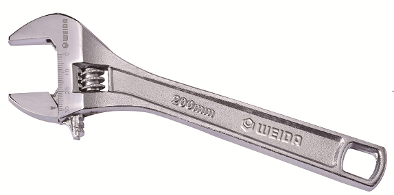 威达WEIDA 欧式大开口活扳手 150mm