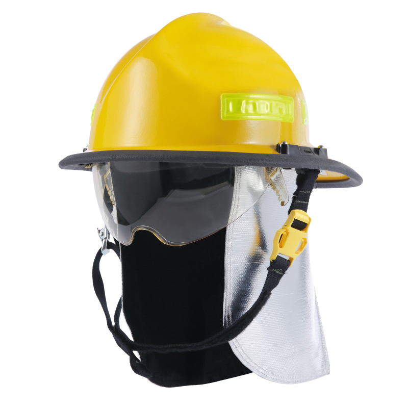 梅思安10107118-A消防头盔 F3黑外置面罩
