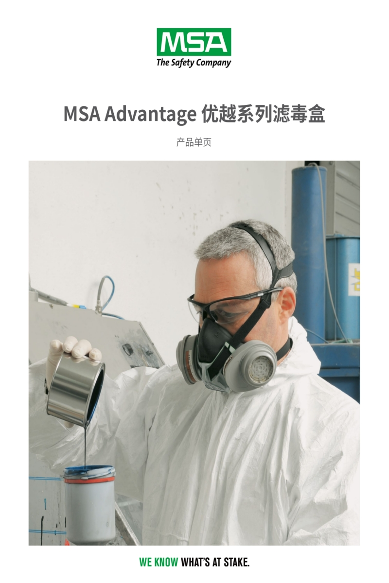 梅思安 10261282 ADV系列 A1 1包(2个/包)-防有机蒸气
