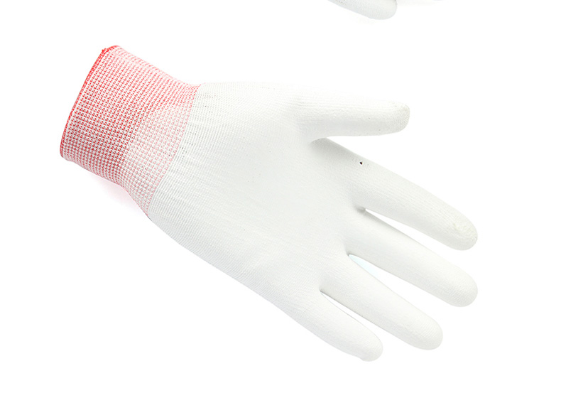 Ansell 安思尔 EDGE 48125 涤纶PU掌部涂层白色手套（电商）-9