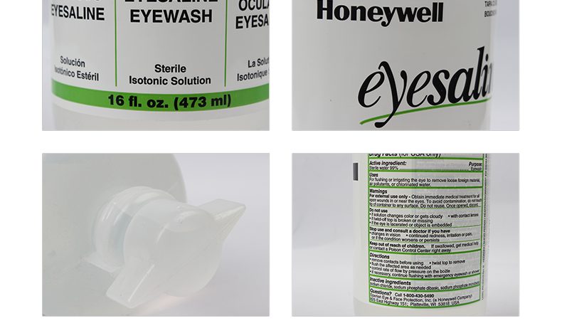 霍尼韦尔32-000454-0000 Eyesaline 16盎司 瓶装洗眼液