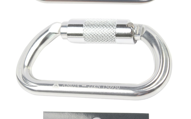 代尔塔508014 AM014铝制自锁D型钩（退市代替款替代款508023）