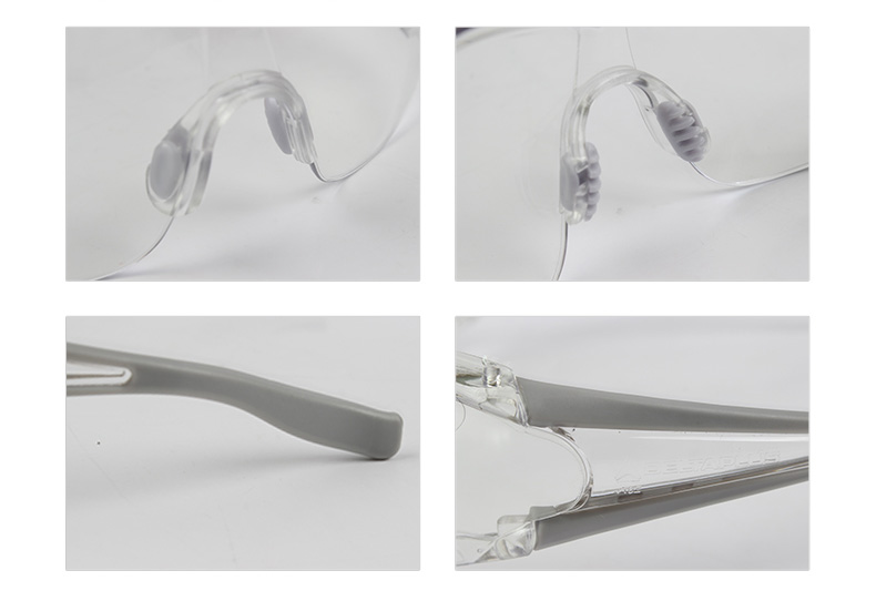 代尔塔101128 EGON CLEAR时尚型安全眼镜透明防雾